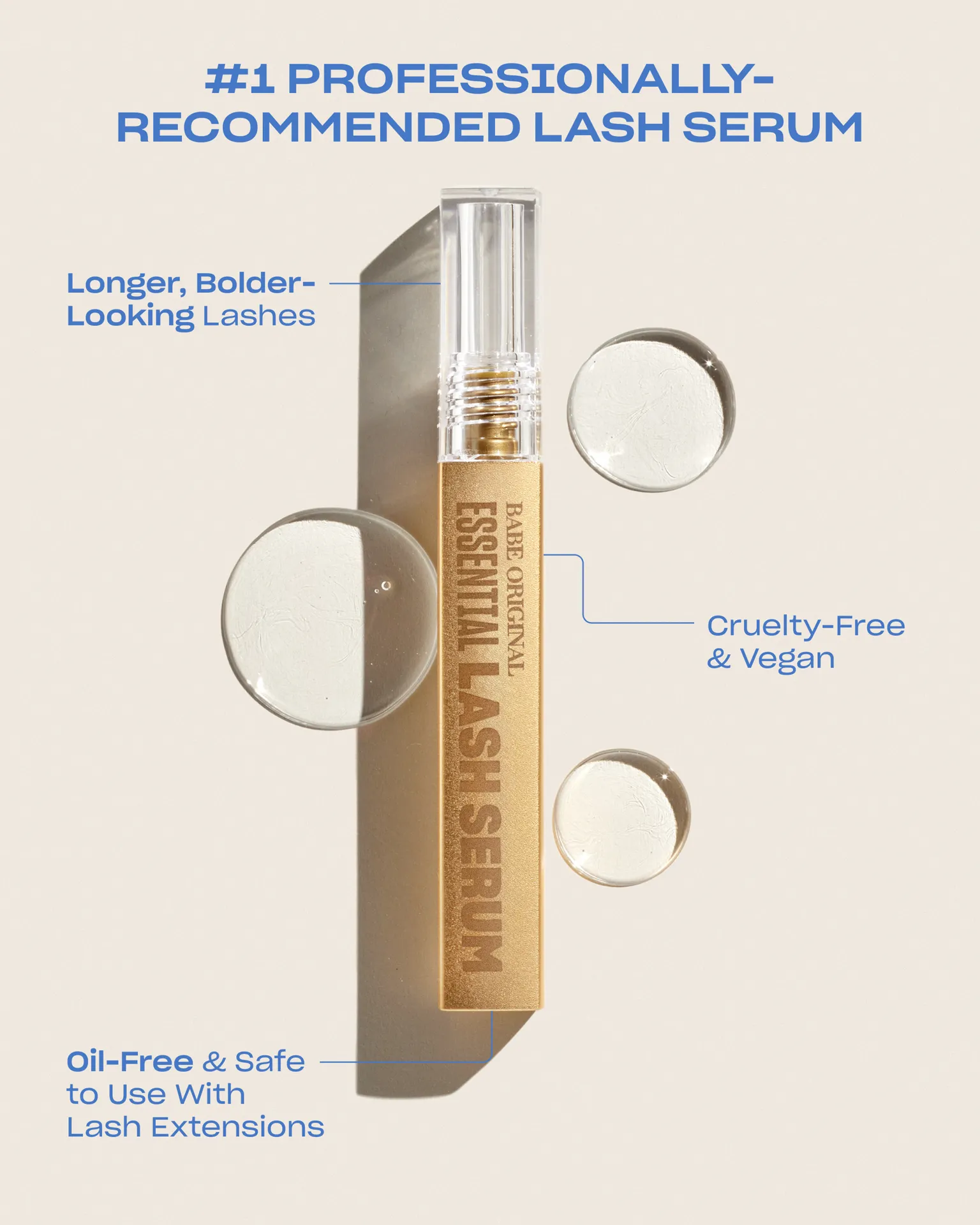 Essential Lash Serum 3 Month Supply (2 mL)